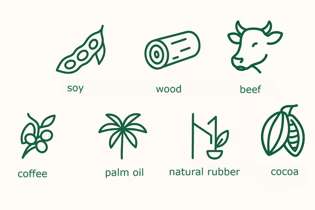 products covered by EUDR